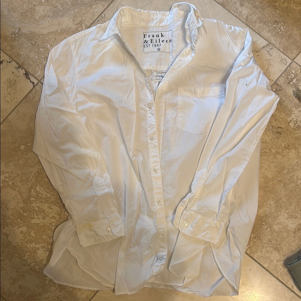 Frank & Eileen woman’s  White Shirt